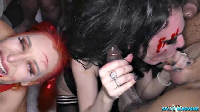 Halloween party with Alexxavice and friends