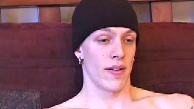 Shane and Brock start watching a porn video, while getting themselves ready for the task at hand. Hands find their way into their pants. Cock in hand, Brock strokes and soon both he and Shane are stripping naked.