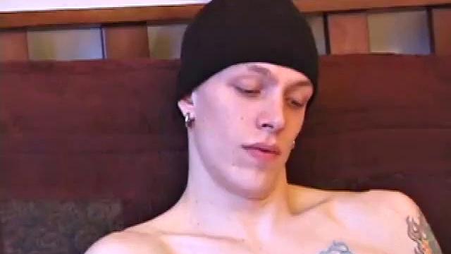 Shane and Brock start watching a porn video, while getting themselves ready for the task at hand. Hands find their way into their pants. Cock in hand, Brock strokes and soon both he and Shane are stripping naked.