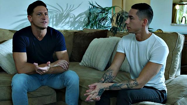 Taboo stud barebacked by athletic till cumshot