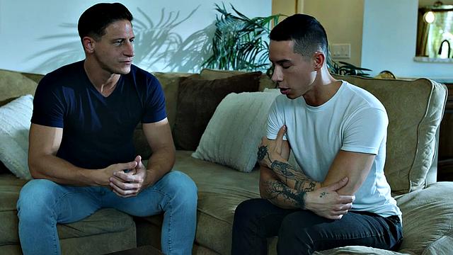 Taboo stud barebacked by athletic till cumshot