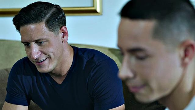 Taboo stud barebacked by athletic till cumshot