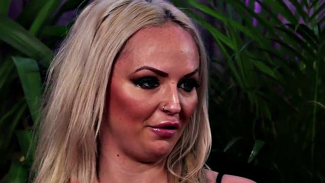 Fem beauties enjoy sucking big dick while talking dirty