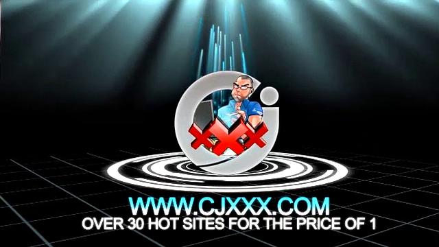 CJ в форме с жадной отсоской и горячим финишем