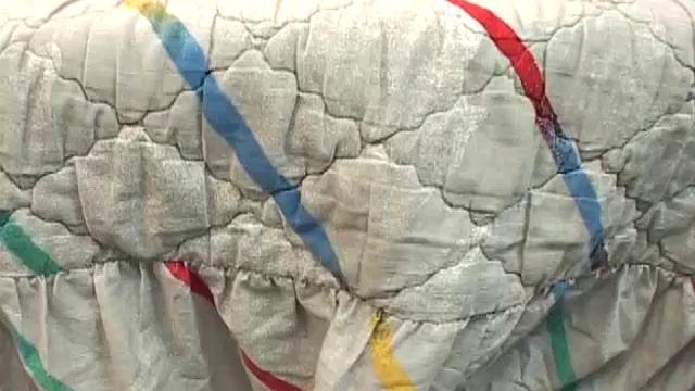 After enjoying a few rounds of paint ball, Gustavo heads home to enjoy some self-pleasuring on his bed. The Latino strips out of his clothes and grabs his big uncut cock.