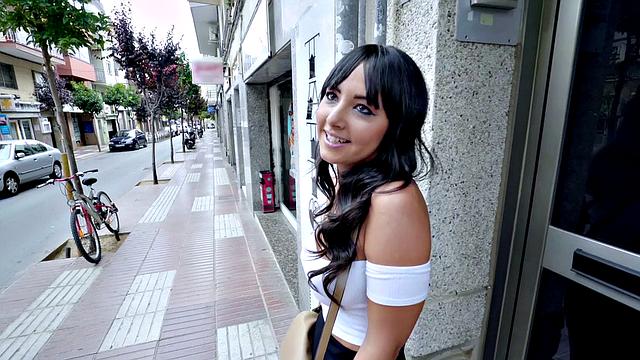 Spanish Beauty's Backroom Sex