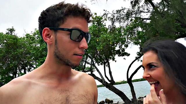 Amateur str8 fucks Black gay in public outdoor van