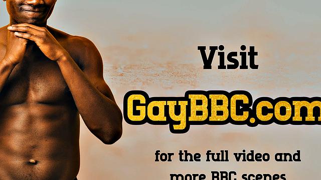 Muscled Jock bangs his white lover after rimming