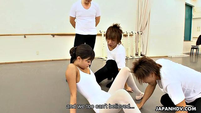 Ballerina Ruri Kinoshita gets plowed hard