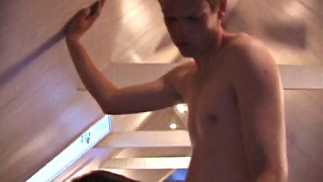 The scene opens with Brandon, Christian, Ricky and Jordan kissing and fooling around on the bed. They daisy chain on the floor and practically do hand stands to make sure each gets his dick sucked.