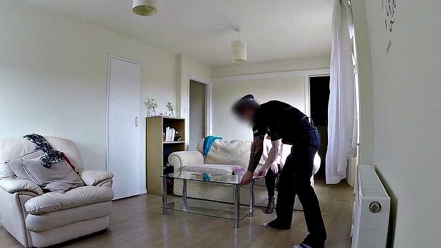 Slut Gets Fucked by Cop In Flat