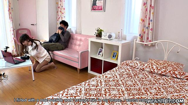 Narumi Honda on live webcam fucking stranger today