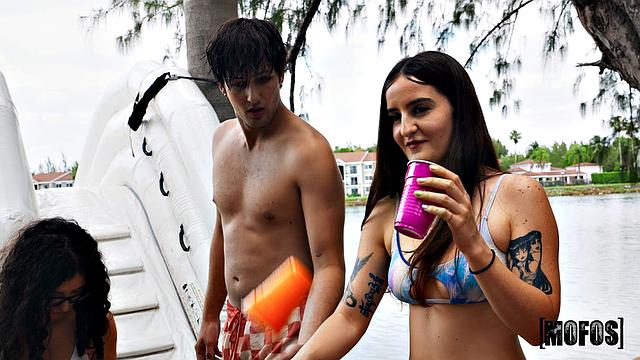 BBQ at the Lake House