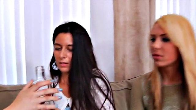 Femdom babes spank subs body in group lesson