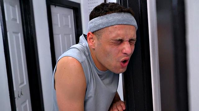 Bigbooty inked stepmom passionately cockriding her stepson