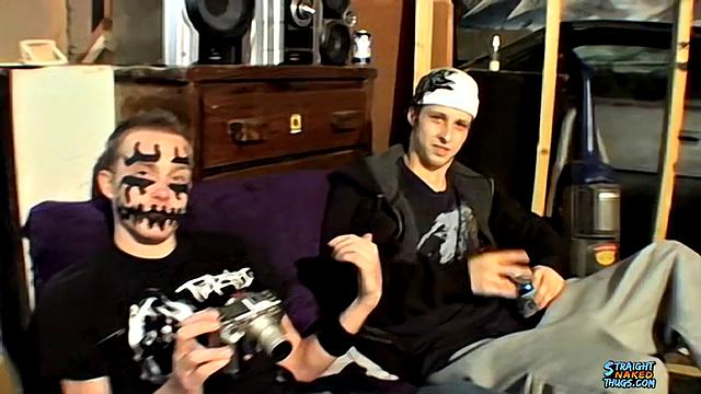 Six Guy Group Jerk Off! - Billy da Kidd, Cain, Cherokee, Duke, ET, Hollywood