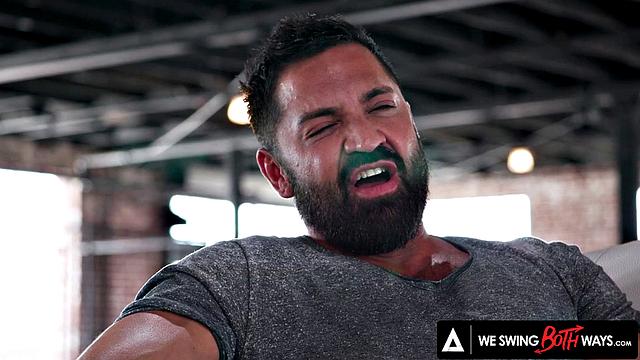 WE SWING BOTH WAYS - Married couple Try Bisexual Threesome With Hot Salesman In The Store