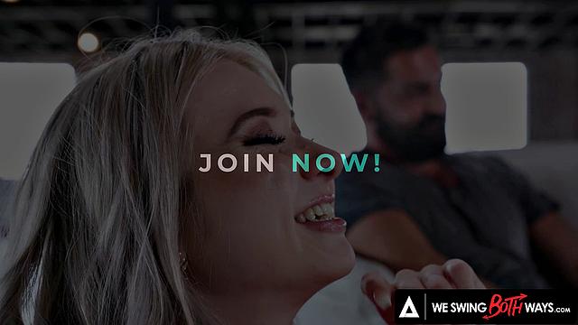 WE SWING BOTH WAYS - Married couple Try Bisexual Threesome With Hot Salesman In The Store