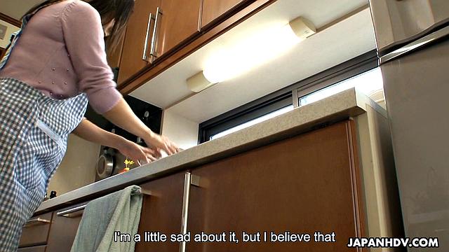 Cheating Mirei Yokoyama loves sex a lot