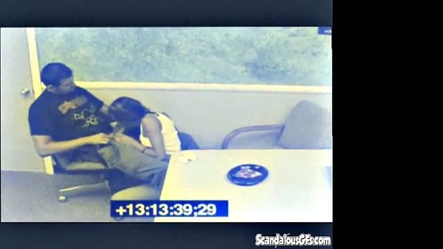 Black Girl Gives Blowjobs to the Guys Caught on Tape