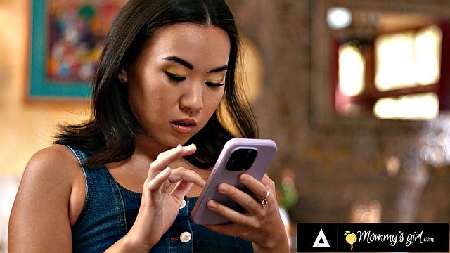 MOMMY'S GIRL - Mischievous Kimmy Kimm Learns Tennis To Spend Time With Romi Rain