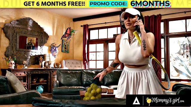 MOMMY'S GIRL - Mischievous Kimmy Kimm Learns Tennis To Spend Time With Romi Rain