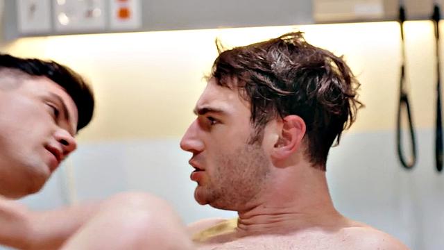 Taboo stud barebacked by doctor stepbrother in his infirmary