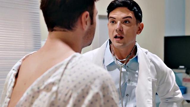 Taboo stud barebacked by doctor stepbrother in his infirmary