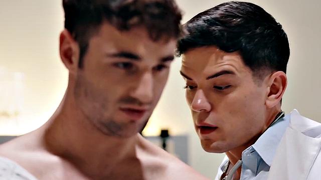 Taboo stud barebacked by doctor stepbrother in his infirmary