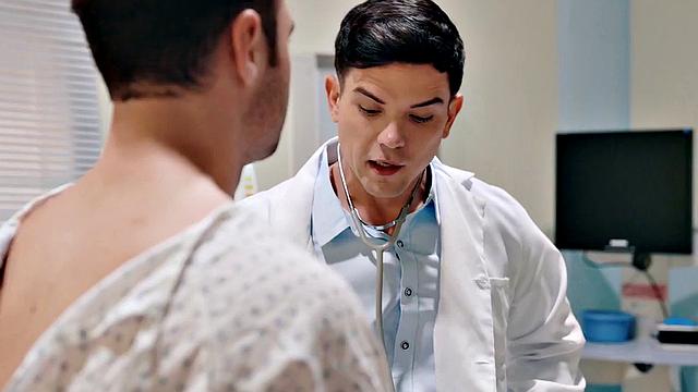 Taboo stud barebacked by doctor stepbrother in his infirmary