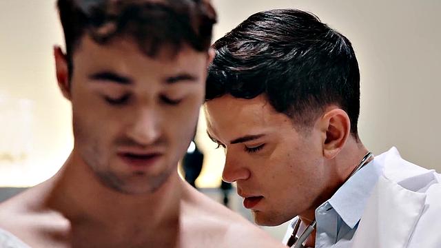 Taboo stud barebacked by doctor stepbrother in his infirmary