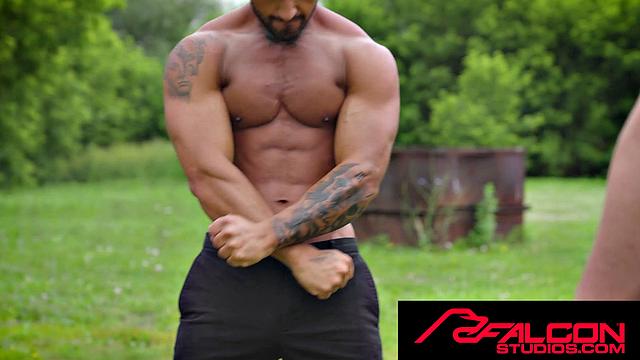 FalconStudios - Hot Jock Takes Tractor Tire Challenge And Fucks Tight Ass