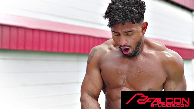 FalconStudios - Hot Jock Takes Tractor Tire Challenge And Fucks Tight Ass