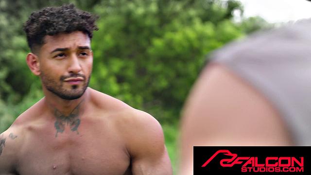 FalconStudios - Hot Jock Takes Tractor Tire Challenge And Fucks Tight Ass