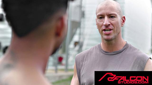 FalconStudios - Hot Jock Takes Tractor Tire Challenge And Fucks Tight Ass