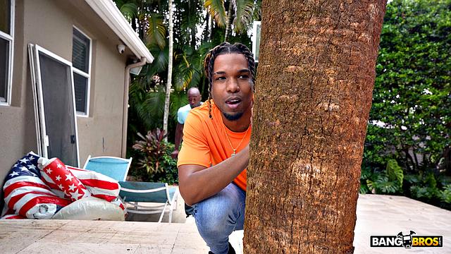 Isa Bella Takes Two BBC By Pool