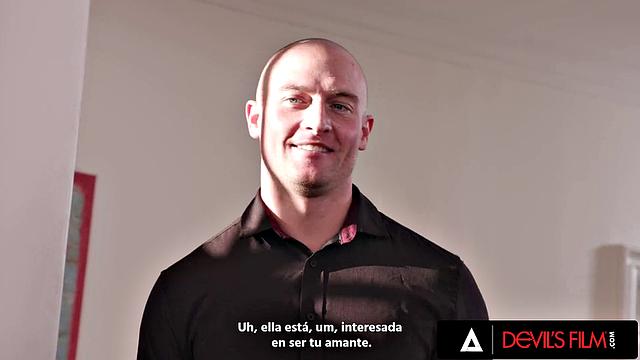 DEVILS FILM - Horny Wife Kenna James Watches Her Man with Her Mistress Liv Revamped