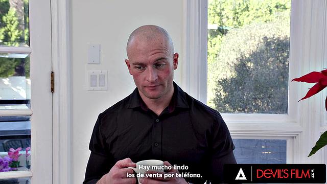 DEVILS FILM - Horny Wife Kenna James Watches Her Man with Her Mistress Liv Revamped