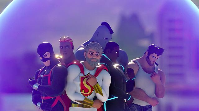 SodomySquad - Gay Heroes SUPER GROUP SUCK & FUCK