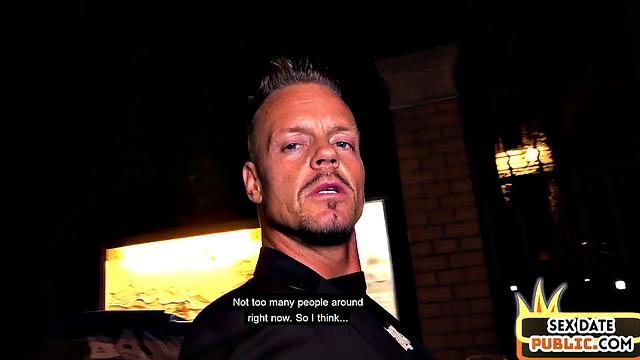 Real tattooed amateur babe fucked in hotel on date