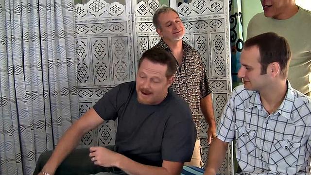 Mature Vanessa Videl Is Gangbanged by Five Horny Guys