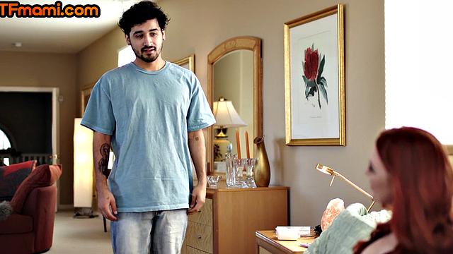 Big booty ginger stepmom pounded by her stepson