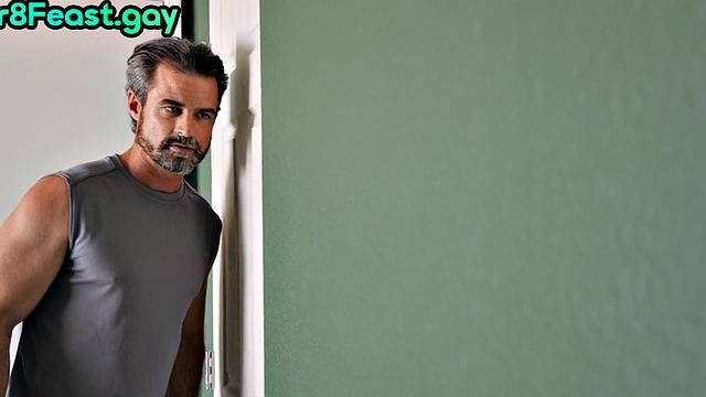 Str8 jock barebacked in threesome by twink and daddy