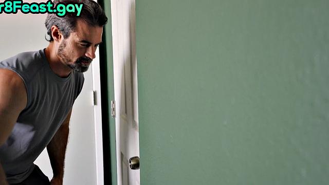 Str8 jock barebacked in threesome by twink and daddy