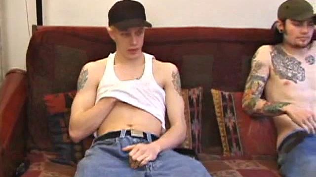 Shane hooks up with Blake Storm for this hot guy match up. The boys take their clothes off and spend a little solo time before Shane leans down to give Blake a little oral attention.