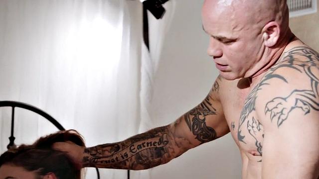 Stunning stepdaughter by dad