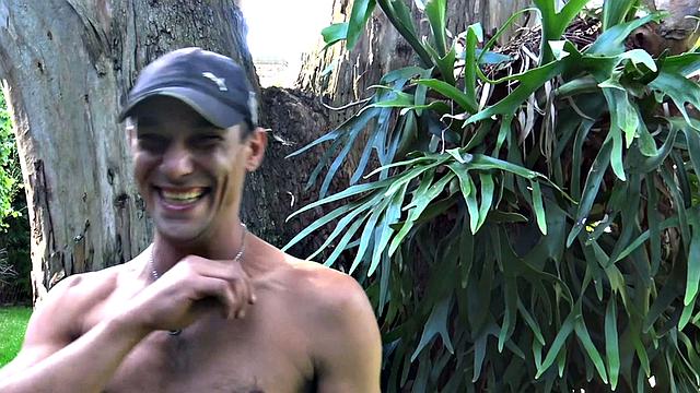 cameraman brings home a handsome stranger for raw gay hookup and hard anal