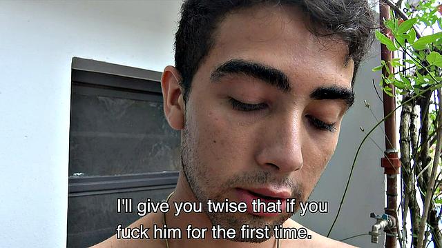 cameraman brings home a handsome stranger for raw gay hookup and hard anal