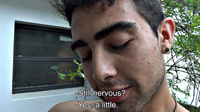cameraman brings home a handsome stranger for raw gay hookup and hard anal