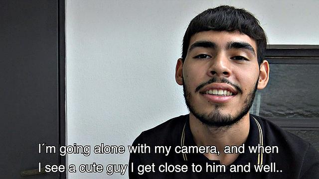 cameraman brings home a handsome stranger for raw gay hookup and hard anal